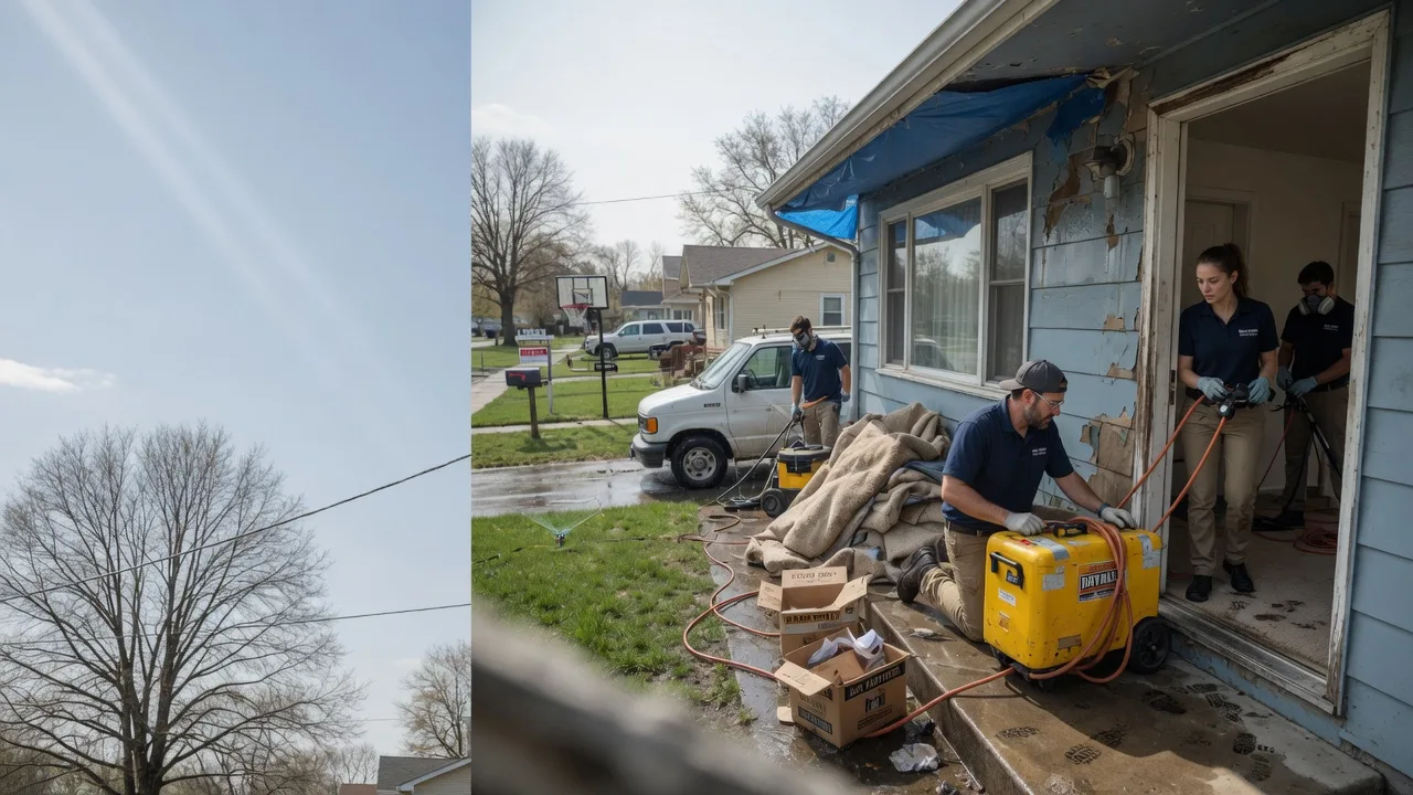 Basement Flood Cleanup in Moodus, CT near me